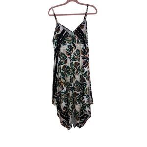 NWT Tribal Sport tropical triangle hem Summer dress size XS